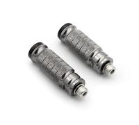 HPZPRPCEW Universal 8mm Pour Ducati Pour Monster 696 796 1100 S2R S4R S4RS Pédale De Motocyclette Repose Pieds Arrière FootPeg(Gray)
