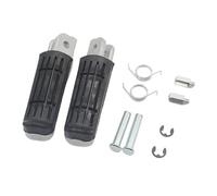 HPZPRPCEW Universal Motorcycle Front Rear Footrests Footpegs Foot Rests Peg Pedals Set Pour Y&amaha YZF1000 R1 FZ6R FZ6 FJR1300(Devant)