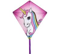 HQ Cerf‑volant 1 ligne Eddy Unicorn – Envergure 68 cm – Force du vent 2–5 bft – Rose