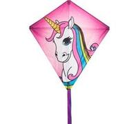 HQ Cerf‑volant 1 ligne Eddy Unicorn – Envergure 68 cm – Force du vent 2–5 bft – Rose