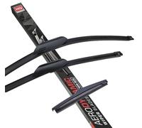 HQ Automotive Kit de remplacement de balais d'essuie-glace avant et arrière pour Fiat Grande Panda Hatchback (à partir de 2024)