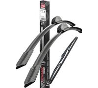 HQ Automotive Kit de remplacement de balais d'essuie-glace avant et arrière pour Honda Jazz Hatchback (2020 et versions ultérieures)