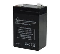 HQ - Batterie - Acide de plomb - 4 Ah - noir