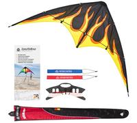 HQ Cerf-Volant de Sport HQCERF-Volant Bebop Fire 112350, Coleurs Assorties