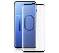 HQ-CLOUD 1 Verre Trempé Couverture Complète Pour SAMSUNG GALAXY S10 PLUS .Film de Protection d'écran BORD NOIR- Anti Rayures - Ultra Résistant Dureté 9H
