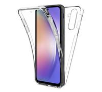 HQ-CLOUD® Coque Compatible avec Samsung Galaxy A34 5G,Coque 360 Protection Intégral Arrière Rigide Avant Souple Transparent.