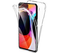 HQ-CLOUD® Coque Compatible avec XIAOMI REDMI Note 9 Pro/Note 9S,Coque 360 Protection Integral Arrière Rigide Avant Souple Transparent.