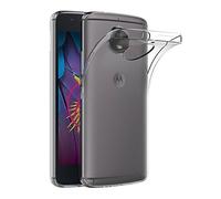 HQ-CLOUD® Coque Gel arrière en Silicone Transparent pour Motorola Moto G5S (Non Compatible avec Moto G5)