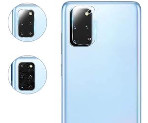 HQ-CLOUD® Lot de 2 Protection Objectif Caméra Arrière en Verre Trempé Pour Samsung Galaxy S20 PLUS, Film en Verre Trempé 9H, Ultra HD, Anti-Rayures