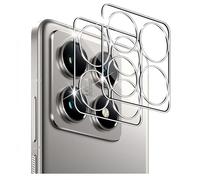 HQ-CLOUD Lot de 2 Protection Objectif Caméra Pour Xiaomi 14T Pro, Film en Verre Trempé 9H, Ultra HD, Anti-Rayures