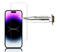 HQ-CLOUD LOT DE 2 Verre Trempé Pour iPhone 14 Pro Max (6,7") .Film de Protection d'écran Transparent - Anti Rayures - Ultra Résistant Dureté 9H