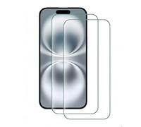 HQ-CLOUD® Lot De 2 Verre Trempé Pour iPhone 16 Plus (6,7 Pouces).Film de Protection d'écran Transparent - Anti Rayures - Ultra Résistant Dureté 9H
