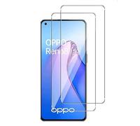 HQ-CLOUD LOT DE 2 Verre Trempé Pour OPPO Reno 8/8 Lite 5G .Film de Protection d'écran Transparent - Anti Rayures - Ultra Résistant Dureté 9H