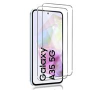 HQ-CLOUD® LOT DE 2 Verre Trempé Pour Samsung Galaxy A35 5G .Film de Protection d'écran Transparent - Anti Rayures - Ultra Résistant Dureté 9H