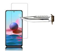 HQ-CLOUD LOT DE 2 Verre Trempé Pour Xiaomi Redmi 10 (6.5") .Film de Protection d'écran Transparent - Anti Rayures - Ultra Résistant Dureté 9H