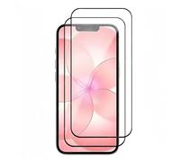 HQ-CLOUD Lot de 2 Verres Trempés Pour iPhone 17e / iPhone 16e - Film de Protection d'écran Couverture Complète Noir - Anti Rayures - Ultra Résistant Dureté 9H