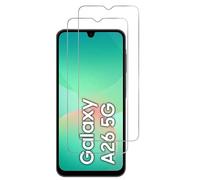 HQ-CLOUD Lot de 2 Verres Trempés Pour SAMSUNG GALAXY A26 5G.Film de Protection d'écran Transparent - Anti Rayures - Ultra Résistant Dureté 9H