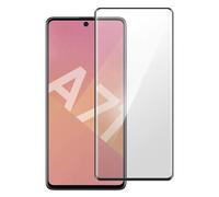 HQ-CLOUD lot de 2 Verres Trempés Pour SAMSUNG GALAXY A71 .Film de Protection d'écran Couverture Complète Noir - Anti Rayures - Ultra Résistant Dureté 9H