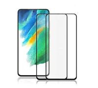 HQ-CLOUD® Lot de 2 Verres Trempés Pour Samsung Galaxy S21 FE 5G .Film de Protection d'écran Couverture Complète Noir - Anti Rayures - Ultra Résistant Dureté 9H