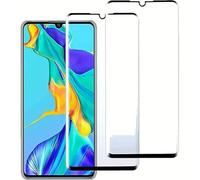 HQ-CLOUD Lot de 3 Verre Trempé Couverture Complète Pour HUAWEI P30 PRO .Film de Protection d'écran BORD NOIR - Anti Rayures - Ultra Résistant Dureté 9H