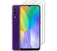 HQ-CLOUD Lot de 3 Verre Trempé Pour HUAWEI Y6P .Film de Protection d'écran Transparent - Anti Rayures - Ultra Résistant Dureté 9H