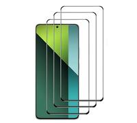 HQ-CLOUD Lot de 3 Verres Trempés INTEGRAL Pour XIAOMI REDMI NOTE 13 PRO 4G/5G .Film de Protection d'écran Couverture Complète Noir - Anti Rayures - Ultra Résistant Dureté 9H
