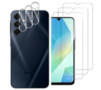 HQ-CLOUD Lot de 3 Verres Trempés pour SAMSUNG GALAXY A16 4G/5G + 3 Protection Objectif Caméra Verre Trempé