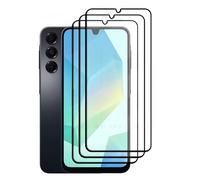 HQ-CLOUD Lot de 3 Verres Trempés Pour SAMSUNG GALAXY A16 4G/5G .Film de Protection d'écran Couverture Complète Noir - Anti Rayures - Ultra Résistant Dureté 9H