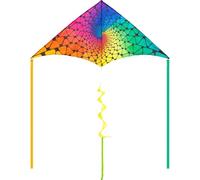 HQ Design - Delta XL à partir de 2 m Cerf-Volant pour Enfants et Adultes pour Monter avec Peu de Vent, avec ou sans Fil en Polyester, à partir de 1 Bft. (Spin Spectre 2 m)