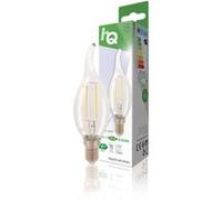 HQ HQLFE14FLTP001 Led Rétro Lampe À Filament E14 Bougie Courbée 2W 210 Lm 2700K G