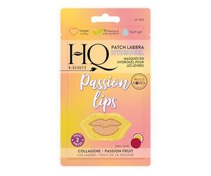 HQ - Masque Lèvres Hydrogel Collagène, Fruit de la Passion - Lot 2 - Soin Visage, Lèvres Douces - Texture Enveloppante - Routine Beauté Femme, Fille - Fabriqué en Corée - Formule Végane