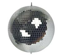 HQ-Power Boule à facettes disco Ø 50 cm, effets lumineux spectaculaires pour les fêtes, système de suspension sûr et verre à facettes, accessoire de piste de danse pour disco et plus