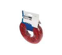 HQ-Power Câble haut-parleur 2x0,50mm², 100 mètres, rouge noir, rouleau, cuivre OFC pur, câble audio pour enceintes
