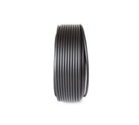 HQ-Power Câble haut-parleur 2x1.50mm², 10 mètres, noir, rouleau, fil cuivre OFC pur pour applications 100 V/PA, installation audio hi-fi, transmission sonore professionnelle