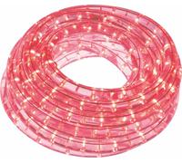 HQ-Power Chaîne légère, 36 LEDs/mètre, 1 canal, pour l'intérieur et l'extérieur, rouge, 9 m