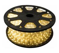HQ-Power Flexible lumineux, guirlande LED, bande LED, ruban LED, rouleau LED, lumière LED, LED strip light, décoration pour intérieur et extérieur, 36 LED/mètre, blanc chaud, 45 m