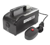 HQ-Power Machine à fumée, 400 W, télécommande filaire fixe, temps de chauffe rapide, émission de fumée 70 m³ par minute, réservoir amovible de 0,3 litre, compacte et portable