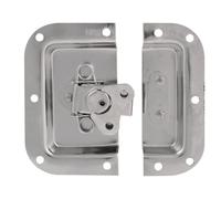 HQ-Power Verrou, pour flight case, 105 x 102 mm, métal, blanc
