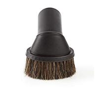 HQ - W7-72504-ECHD - Brosse à poussière ovale rotative pour tube aspirateur de 35 ou 32mm, Noir