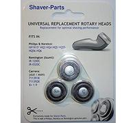 Scherkopf pour Philips HQ3, HQ4, HQ5, HQ55, HQ56, HQ6, H1915, Norelco et Remingto noir 1 Set