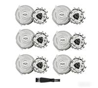 HQ9 Lot de 6 têtes de rasoir électrique de rechange pour Philips Norelco, compatibles avec HQ9 SpeedXL Series 8140XL 8150XL 8160XL 8170XL 8240XL HQ9070 HQ9080 PT920