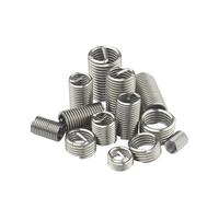 HQABCUTR 50 inserts filetés en acier inoxydable for vis M10, douilles de réparation