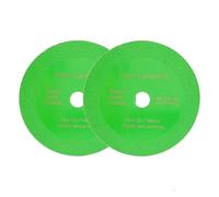 HQABCUTR Disque de coupe for verre 1/2 pièces, lame de scie ultra-mince de 75 mm, diamant, for le polissage de bouteilles de vin et de céramique sur meuleuse d'angle