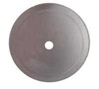 HQABCUTR Lame de scie lapidaire diamantée à bord cranté de 10 pouces (250 mm) for la coupe de pierres précieuses et de dalles de roche. Trou de 1 pouce (3/4 po).