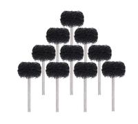 HQABCUTR Lot de 10 brosses abrasives en nylon for perceuse, polissage et polissage, avec tige de 3 mm/2,35 mm