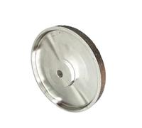 HQABCUTR Meule diamantée galvanisée, diamètre 150 mm, épaisseur 15 mm, trou 12,7 mm, for pierre et verre