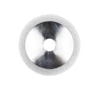 HQABCUTR Meule diamantée simple face de 100 mm de diamètre et 20 mm de diamètre, 100#, for forets blancs en acier rapide