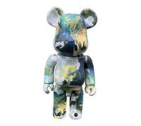HQDFCNM 400% Bearbrick 28cm/11in Blocs Ours Jouets Collection Ornements Figurines Sculptures