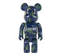 HQDFCNM Violent Bear Building Blocks Bear, 28cm/11in Bearbrick 400% Planet Series Modèle Collection Jouet Cadeau Mode Ornement Meilleure Décoration