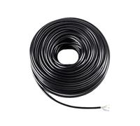 HQDRCY Câble Ethernet Cat7 de 20 m, 100 m, 30 m, 50 m et 10 m for extérieur, double blindage, connecteur RJ45, câble réseau 26 AWG, testeur de câble LAN Cat 7(20M)